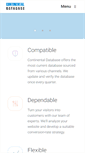 Mobile Screenshot of continentaldatabase.com